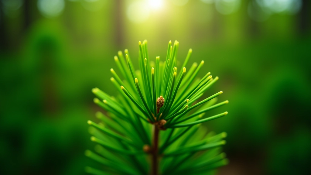 Close-up of pine trees